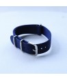 Bracelet NATO Bleu Marine - Largeur : 18mm