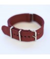 Bracelet NATO Rouge bordeaux - Largeur : 22mm