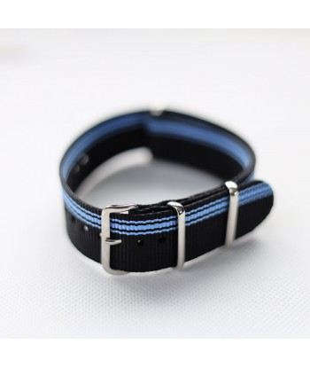 Bracelet NATO ''Ducati'' Bleu  - Largeur : 22mm