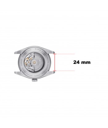 Bracelet NATO ''James BOND'' Noir / Gris - Largeur : 24mm