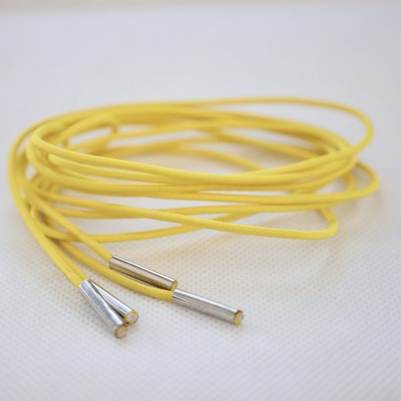 LACETS ÉLASTIQUES JAUNE FLUO